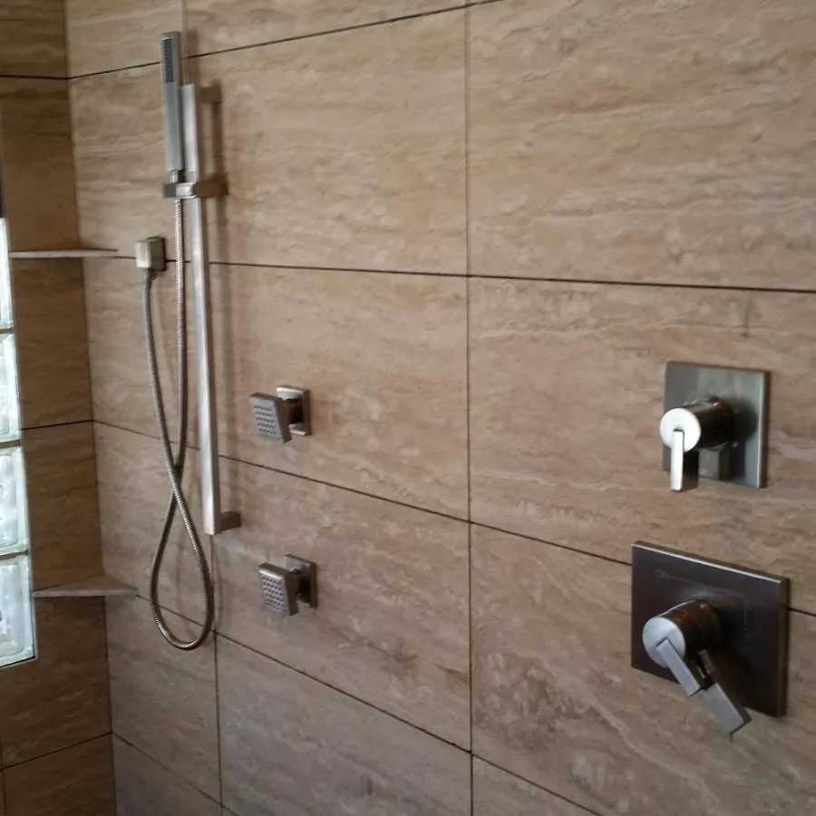 Shower fixture installation for Frozen Pipe Repair in Kaneohe Base